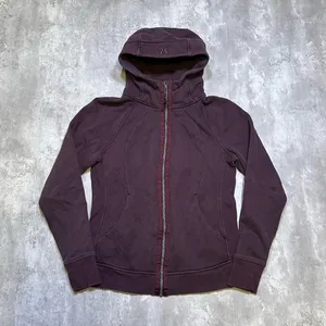 Lululemon Athletica Purple Warmth Scuba Full Zip Hoodie Sweatshirt thumbnail 1