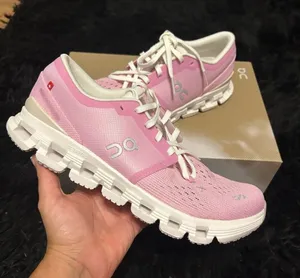ON CLOUD X 5 petal pink athletic training running lace up shoes sneakers 8.5 new thumbnail 1