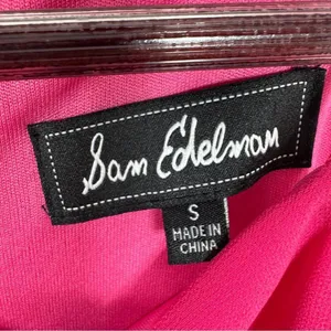 Sam Edelman‎ Pleated Skirt Fit Flare Sleeveless Midi Dress Sundress Pink Small thumbnail 11