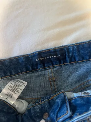 Aeropostale High-Waisted Jean Skirt thumbnail 3