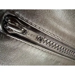 Bullskins Vintage Leather Motorcycle Jacket Side Lace Biker Black Womens M 14 thumbnail 14