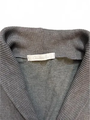 Vintage Y2K Charlotte Russe Gray Shawl Collar Tunic Top Small Made in USA thumbnail 4