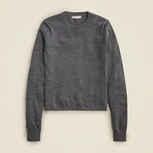J. Crew Carolyn Fitted Crewneck Sweater In Merino Wool thumbnail 7