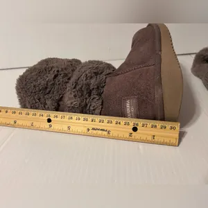 Koolaburra S/N 1114692 taupe leather winter boots women size 7 thumbnail 7