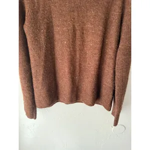 Old Navy Women's Brown Speckled Knit Crew Neck Sweater‎ Medium Preppy Casual thumbnail 4