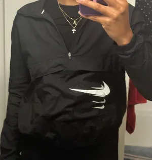 women’s quarter zip windbreaker jacket thumbnail 1