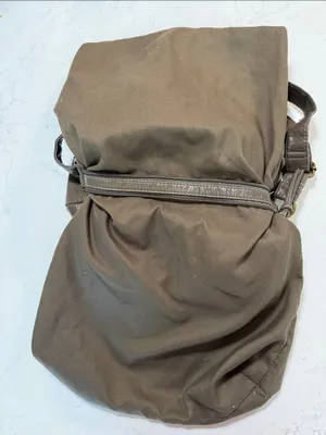Women's Taupe faux Leather Crossbody Bag thumbnail 8