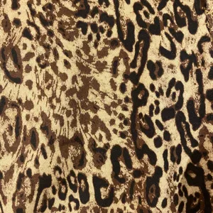 Earl Jean Tan Leopard Animal Print Skinny Ankle Classic Jeans Women Sz 6 thumbnail 8