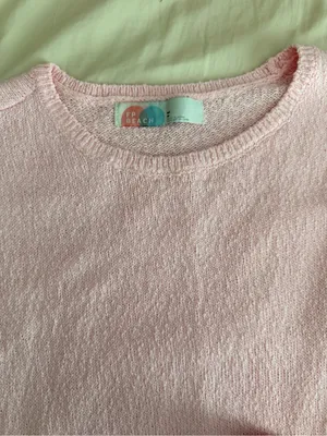 Free people light pink Miranda knot set medium thumbnail 2