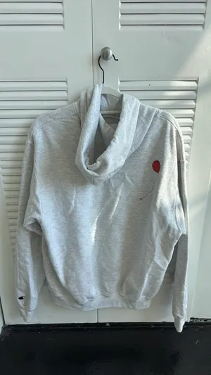 Grey Sadderday Hoodie Gray Size L thumbnail 3