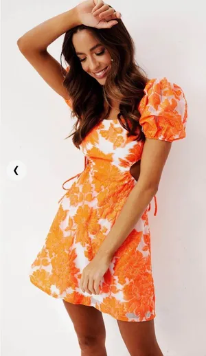 Sage And Paige Aperol Mini Dress thumbnail 3