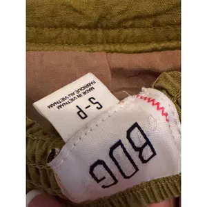 BDG Dress Women Small Olive Green Strapless Linen Blend Mini Fit & Flare‎ Tube thumbnail 5