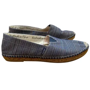 VISCATA Barcelona Canvas Espadrilles Sz 38 Handmade‎ Stripe Multicolor Comfort thumbnail 9