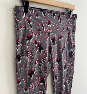 - Fast and Free High Rise Tight 25" Floral Flux Multi Leggings Athletic thumbnail 4