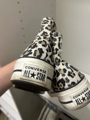 Cheetah Print Converse High-Top thumbnail 6