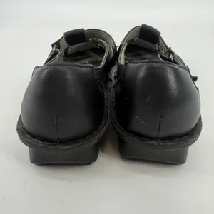 Alegria Pesca Black Leather Fisherman Mary Jane‎ Shoes Womens Size 37 EU 7 US thumbnail 4