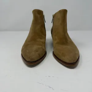 Franco Sarto Shellson Ankle Boot Tan Suede Pointed Toe Women 7M Size 7 thumbnail 10