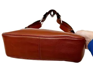 Dooney & Bourke Brown Leather Shoulder Bag thumbnail 6