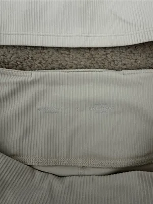 Ribbed Bike Short and Cropped Tank set thumbnail 4