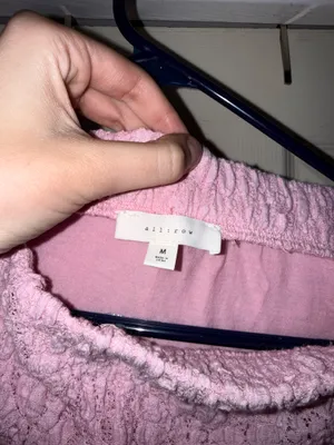 Pink textured maxi skirt Size M thumbnail 3