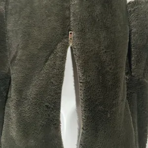 ELVI Boutique Dark‎ Hunter Green Soft zippered jacket with bell sleeves size 10 thumbnail 2