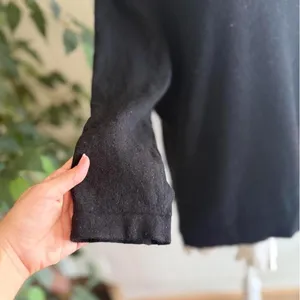 Jones New York Black Turtleneck Cashmere Sweater 3/4 Sleeve Women's Size 1X thumbnail 5