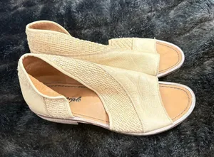 Free people Mont Blanc leather sandals size 38 7.5 shoes thumbnail 1