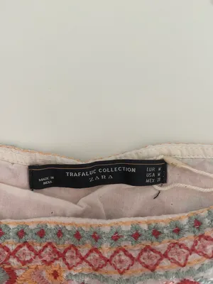 ZARA Embroidered Skirt thumbnail 2
