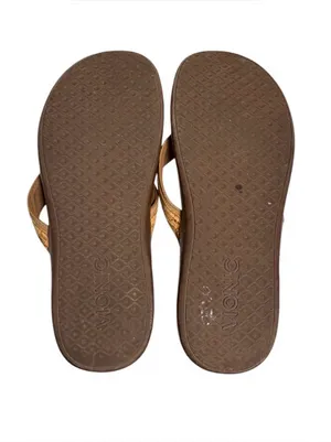 Vionic Tide Platform Sandals Womens 11 Tan Cork Orthotic Arch Flip Flop Shoe thumbnail 8
