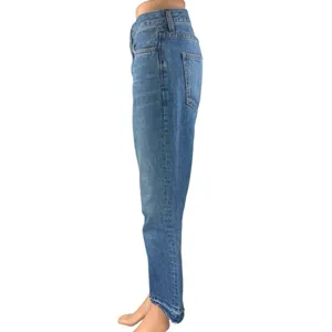 Free People Women's Blue High Waisted Flared Bootcut Denim Jeans Pants Size 28 thumbnail 2