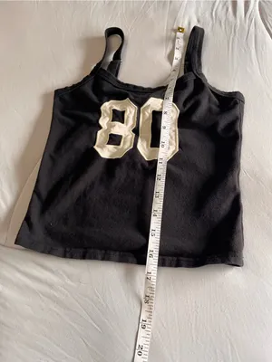 EDIKTED GAMEDAY 80 Tank Top Women’s Shirt Sz XS EUC thumbnail 6
