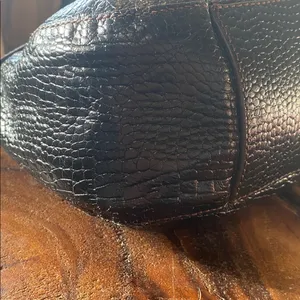 Mint Vintage Etienne Aigner Crocodile embossed leather shoulder bag thumbnail 5