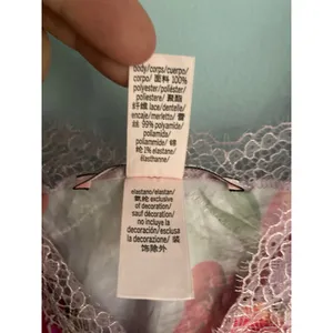 Victoria's Secret Slip Medium Floral Pink and Purple thumbnail 5