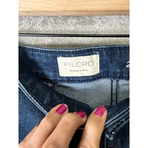 Pilcro High Rise Flare‎ Jeans Women's Size 29 Dark Wash Stretch Denim Pants thumbnail 5