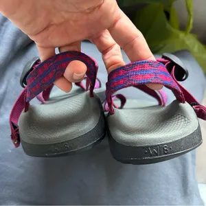 Chaco Women's Pink and Blue Sandals thumbnail 8