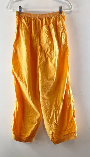 Aerie High Rise Baggy Lightweight Cargo Pants Orange Small thumbnail 1
