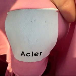 Worn Once! Acler Hewton Pink Pin-Tuck Mini Dress | Size 6 thumbnail 5