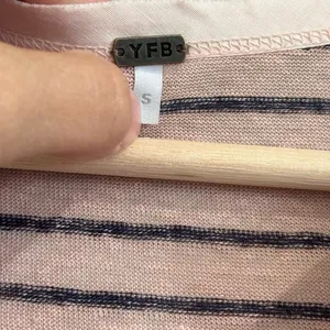 Young Fabulous Broke Striped Linen Top Size‎ Small thumbnail 3