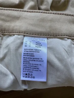 American Eagle Tan Hi-Rise Jeggings Womens Size 12 Next Level Stretch NWT thumbnail 11