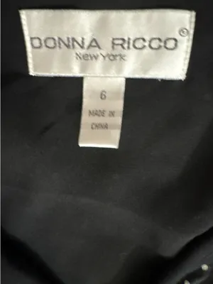 Donna Ricco Polka Dot Dress 6 thumbnail 2
