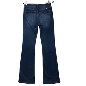 KanCan‎ High Rise Flare Jeans Dark Wash Side Slit Size 9/28 KC90001D thumbnail 6