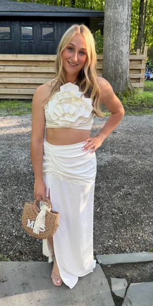 Hello Molly Ivory Maxi Dress thumbnail 1