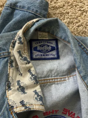 Hard Rock Cafe Vintage Jacket Denim thumbnail 3