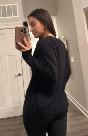 Black workout top Size XS thumbnail 1