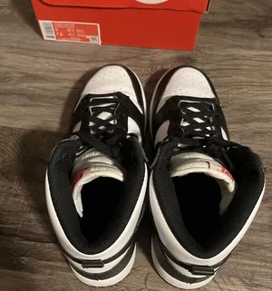 Nike Dunk High Black White Size 9 thumbnail 7