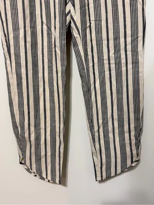 Marine Layer Allison Pull-On Pants Women’s Size Medium Lightweight Stripe thumbnail 6