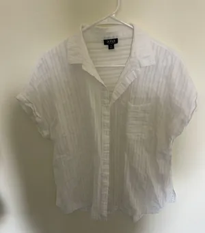 White Button Blouse thumbnail 1