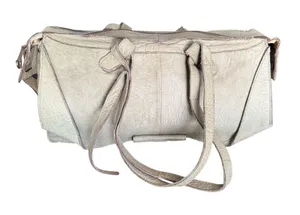 Schuler & Sons Philadelphia Anthropologie Sage Green Pebbled Leather Satchel Bag thumbnail 1