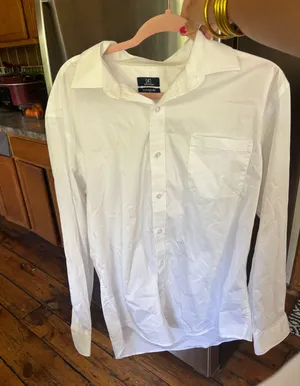 white button up Size L thumbnail 1