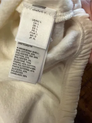 NWT The Drop Cream Oversized Hoodie Size L thumbnail 10